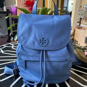 Tory Burch Oceanside Nylon Flap Backpack NWT